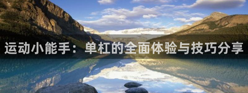 米兰体育官网下载：运动小能手：单杠的全面体验与技巧分享